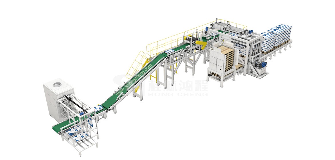 立式磨粉機雷蒙磨粉機超細磨粉機配件機器人包裝碼跺生產線