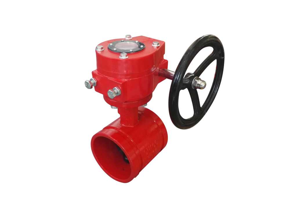 溝槽式信號蝶閥